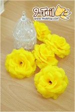 ดอกกุหลาบ สีเหลือง (1 ดอก)